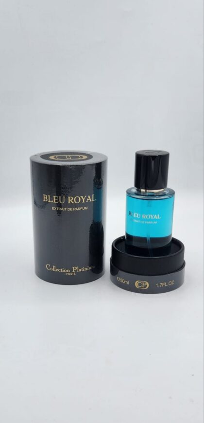 Extrait de Parfum BLEU ROYAL 50ml – Collection Platinium – Élégance et Raffinement