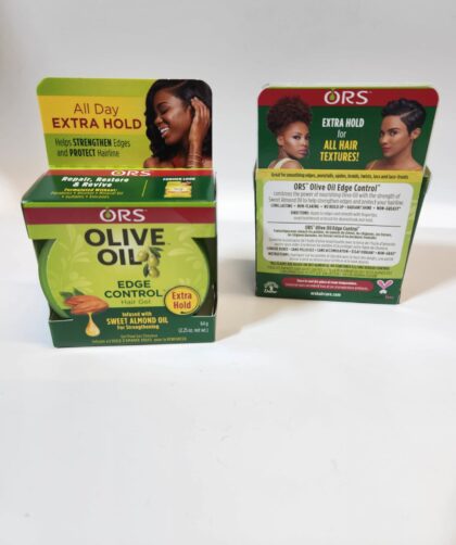 Soin Cheveux Naturel | OLIVE OIL EDGE CONTROL 64g | Produit Capillaire Réparateur
