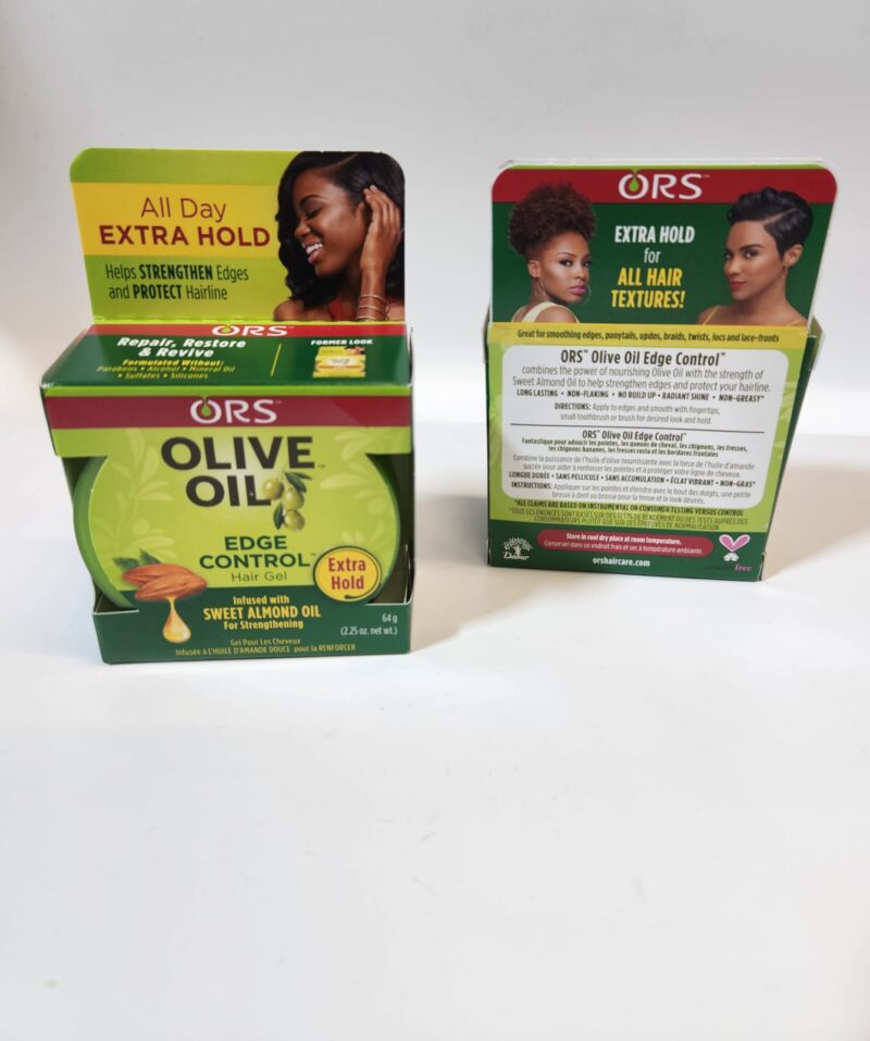 Soin Cheveux Naturel | OLIVE OIL EDGE CONTROL 64g | Produit Capillaire Réparateur