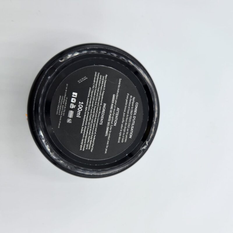 Gel Fixation EDGE Crazy Pouss 100ml | Lissage & Pousse Baby Hair | Huile de Ricin - Image 4