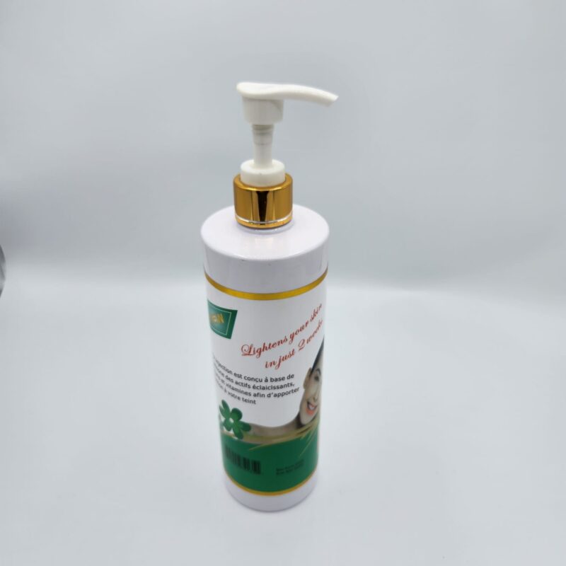Lait Éclaircissant Gluta Injection 500ml | Éclaircissement Intense | Soin Hydratant Peau - Image 3