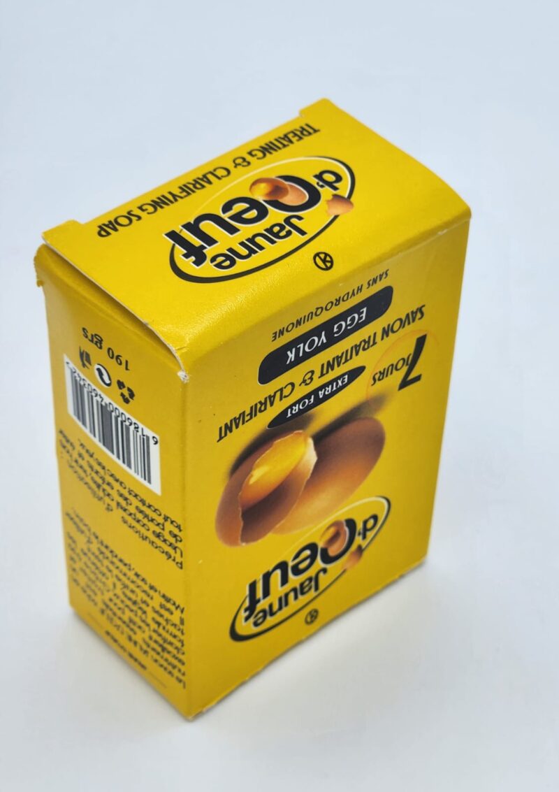 Savon Jaune d’Œuf Clarifiant 500g | Anti-Taches Très Intense | Soin Éclaircissant Peau - Image 5
