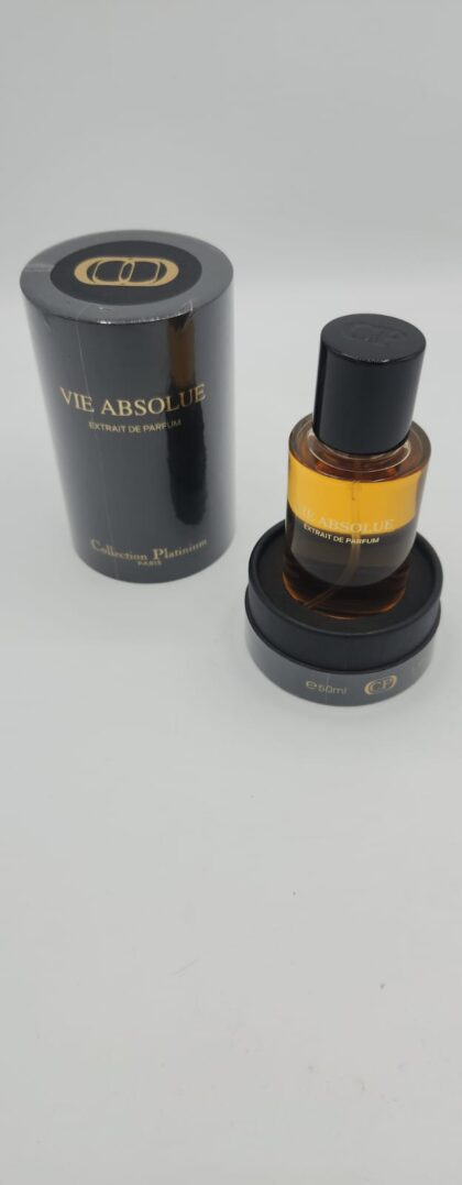 Extrait de Parfum VIE ABSOLUE 50ml – Collection Platinium – Élégance Florale et Gourmande
