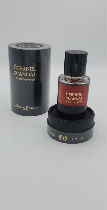 Extrait de Parfum ÉTERNEL SCANDAL 50ml – Collection Platinium – Élégance et Séduction Féminine