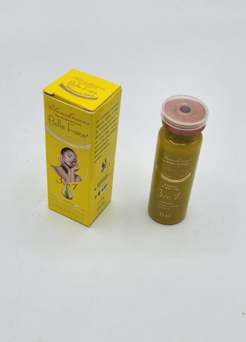 Blanchisseur BELLE FACE 3-en-1 | Éclaircissant & Traitant | 15ml - Image 6