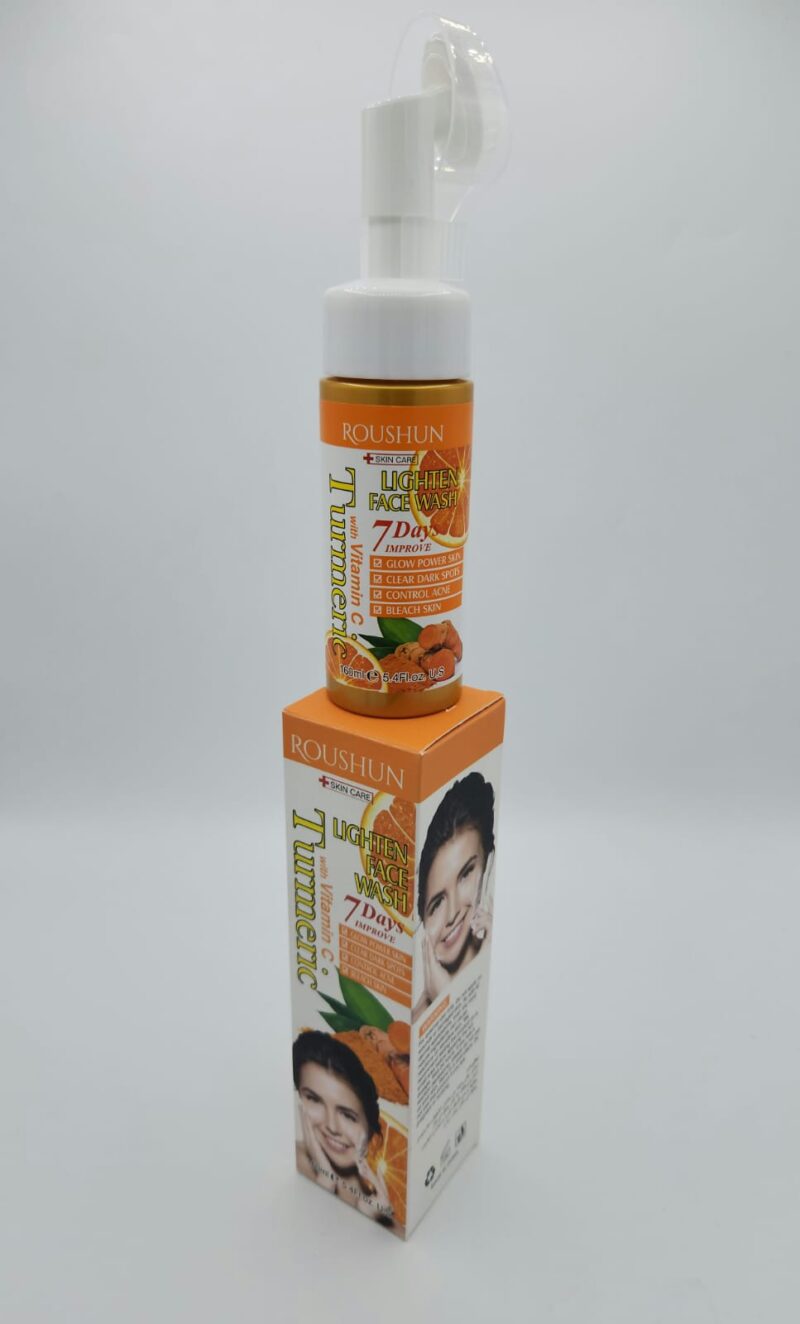 Tumeric Lighten Face Wash.1X.  160ml - Image 2