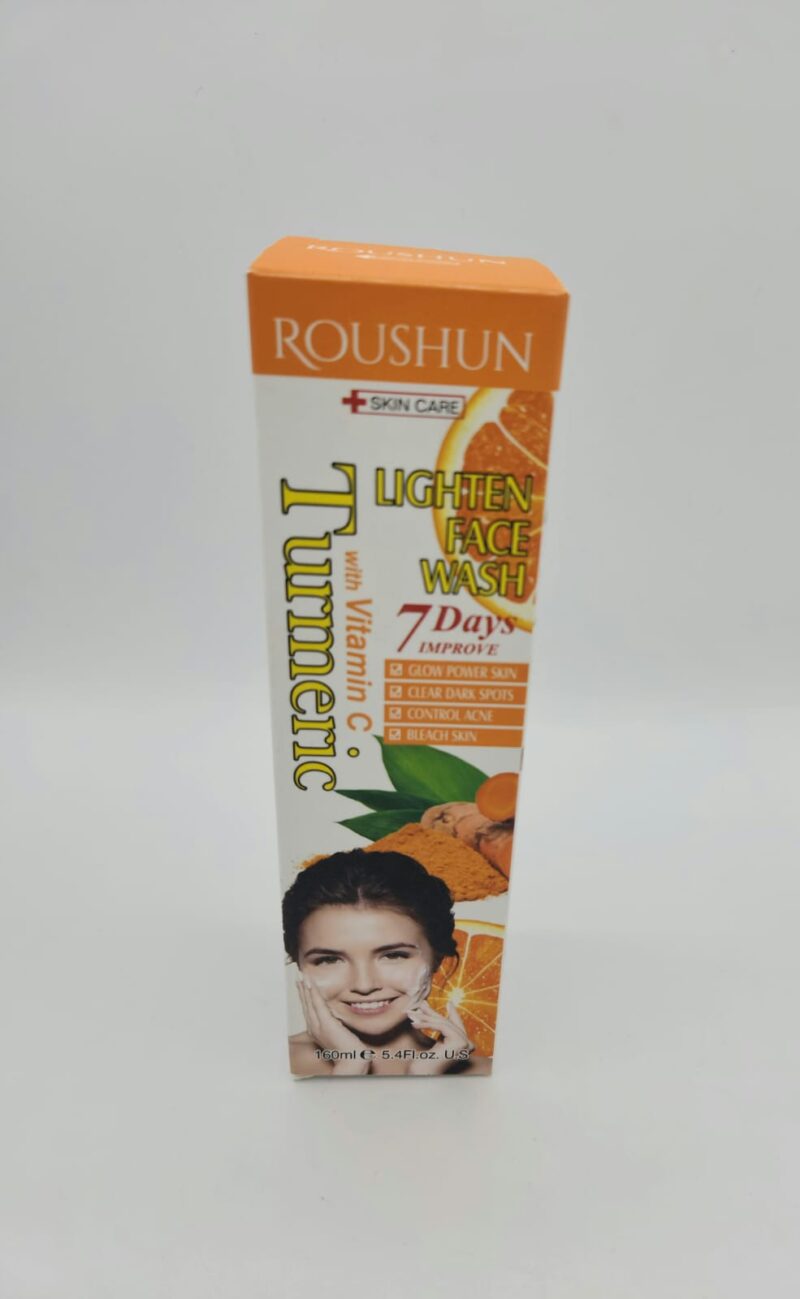 Tumeric Lighten Face Wash.1X.  160ml - Image 4