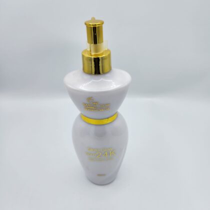 Lait Éclaircissant 24K Gold 500ml | Hydratation Intense & Teint Lumineux | Soin Luxueux