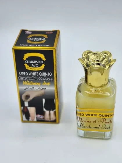 SPEED WHITE QUINTO | Gouttes Blancheur Climatisées | Éclaircissant Rapide | 30ml