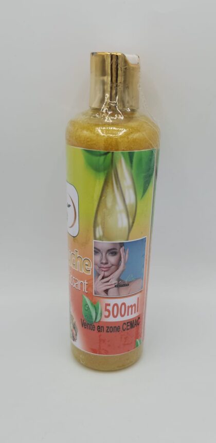 Gel Douche Exfoliant Éclat 500ml.| Fraîcheur & Clarté | Maya Lune d’Or