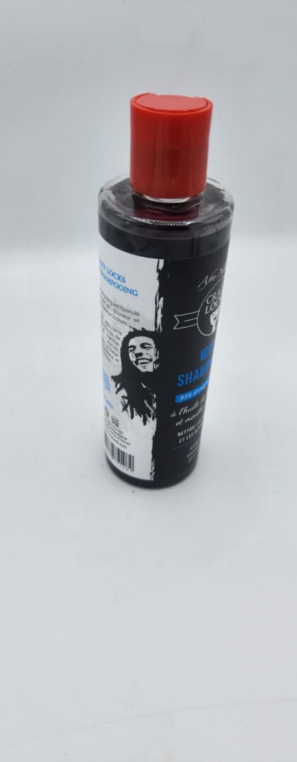 Shampoing Crazy Locks Huile de Carapate & Menthe Poivrée | Hydratant & Anti-Casse | 250ml
