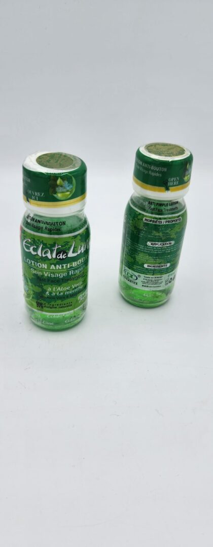 Lotion Éclat de Lune Anti-Bouton à l’Aloe Vera et Menthe – 60ml