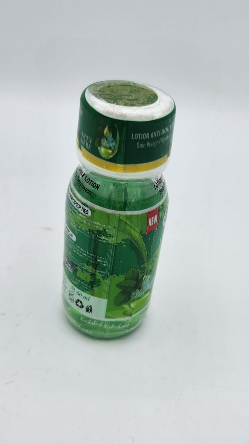 Lotion Éclat de Lune Anti-Bouton à l’Aloe Vera et Menthe – 60ml - Image 2