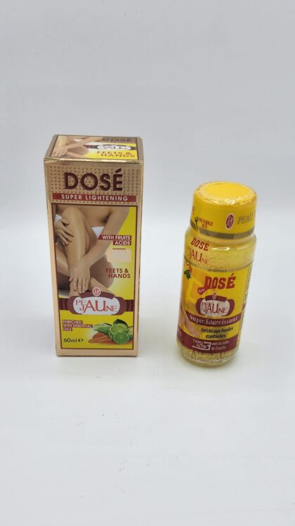 Dosé Super Éclaircissante Peau Jaune – 60ml