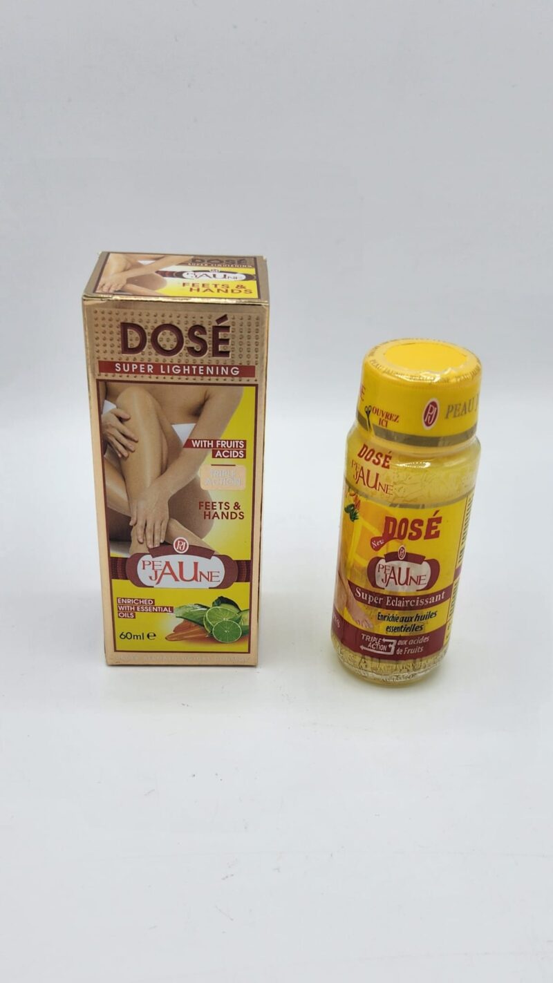 Dosé Super Éclaircissante Peau Jaune – 60ml