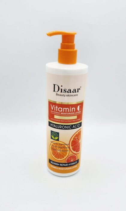 Disaar Lait Hydratant Éclaircissant à la Vitamine C – 480g