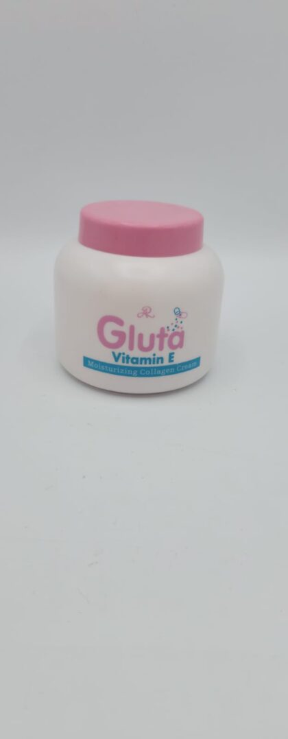 GLUTA VITAMIN E Crème Hydratante au Collagène – 200ml