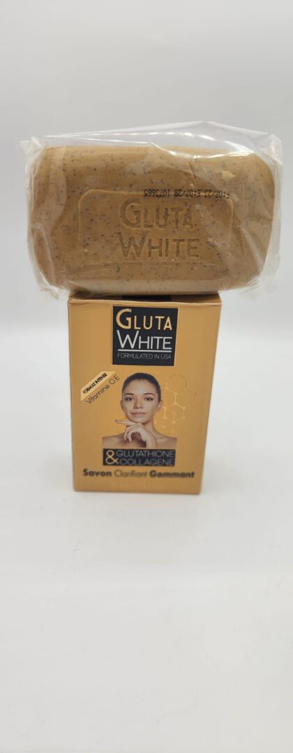 Savon GLUTA WHITE – Éclaircissant Glutathione & Collagène – 190g