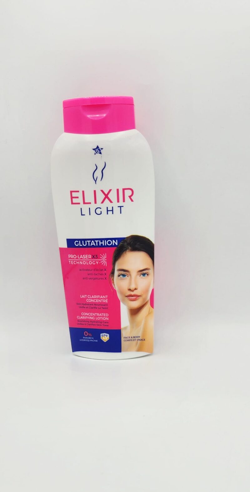 ELIXIR LIGHT Lait Corporel Clarifiant Concentré au Glutathione – 500ml - Image 2