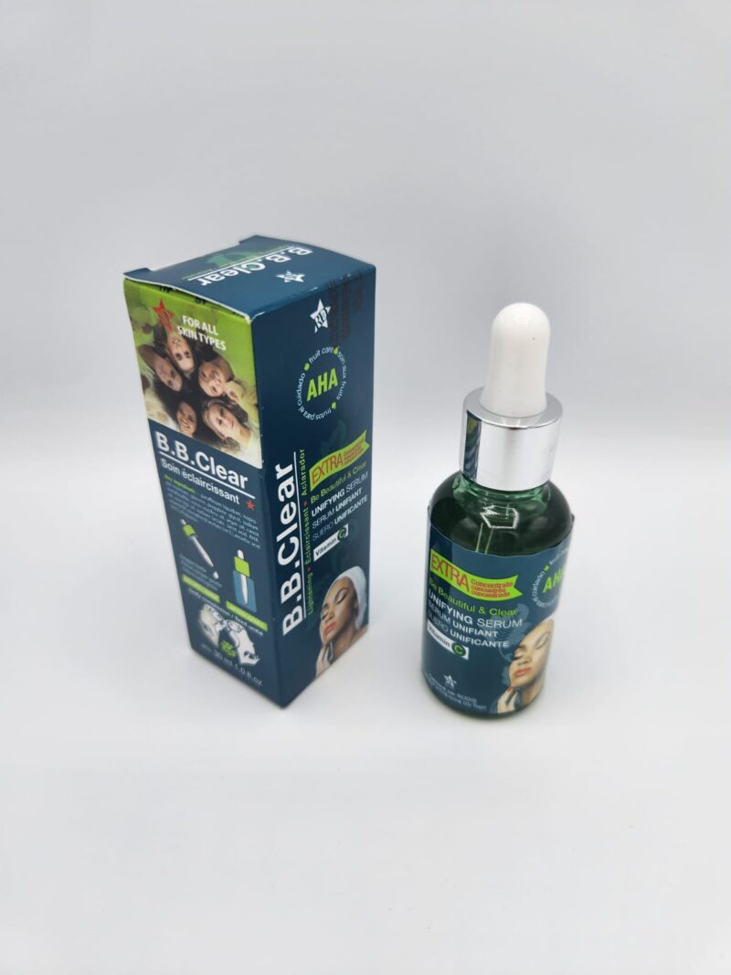 BB Clear Sérum Éclaircissant – Acides de Fruits pour Peau Éclatante 30ml - Image 4