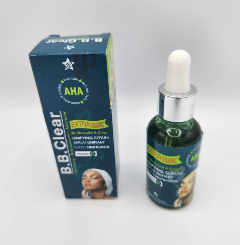 BB Clear Sérum Éclaircissant – Acides de Fruits pour Peau Éclatante 30ml