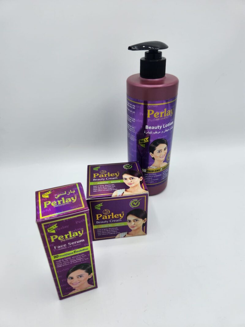 Gamme Perley Beauty – Soin Éclaircissant Complet Lotion, Sérum & Crème - Image 3