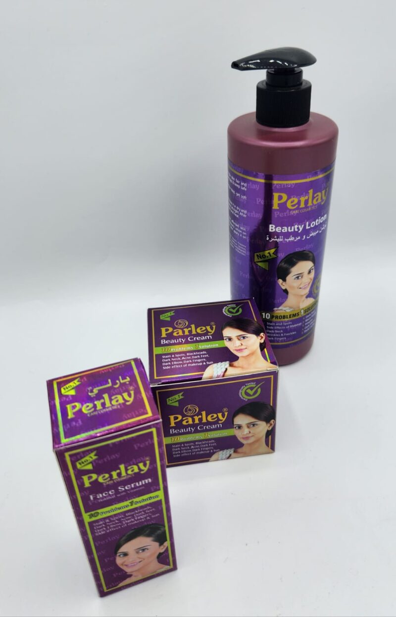 Gamme Perley Beauty – Soin Éclaircissant Complet Lotion, Sérum & Crème - Image 4