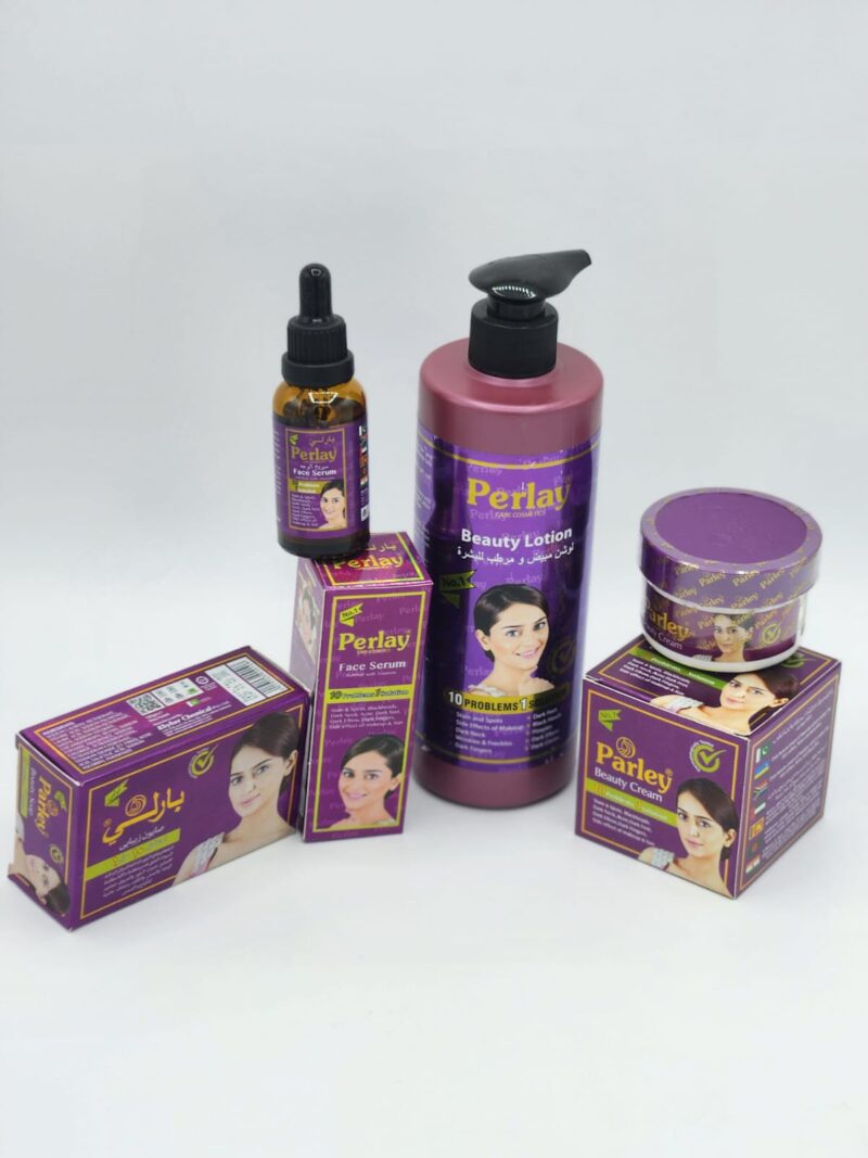 Gamme Perlay Beauty – Soin Éclaircissant Complet avec Lotion, Sérum, Crème Visage et Savon - Image 6
