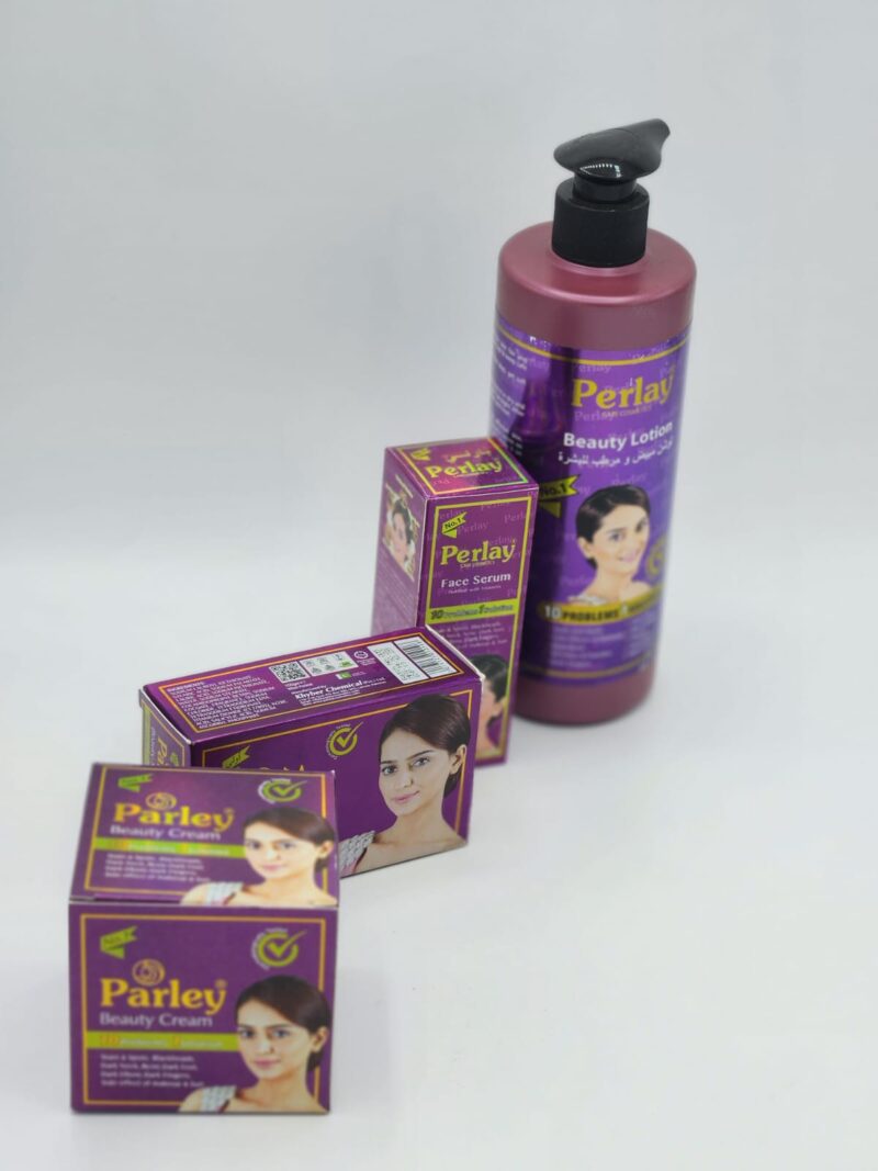 Gamme Perlay Beauty – Soin Éclaircissant Complet avec Lotion, Sérum, Crème Visage et Savon - Image 4