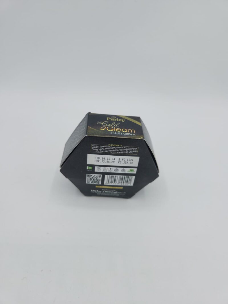 Parley 24K Gold Gleam Beauty Cream – Crème Éclat Visage & Anti-Taches - Image 5