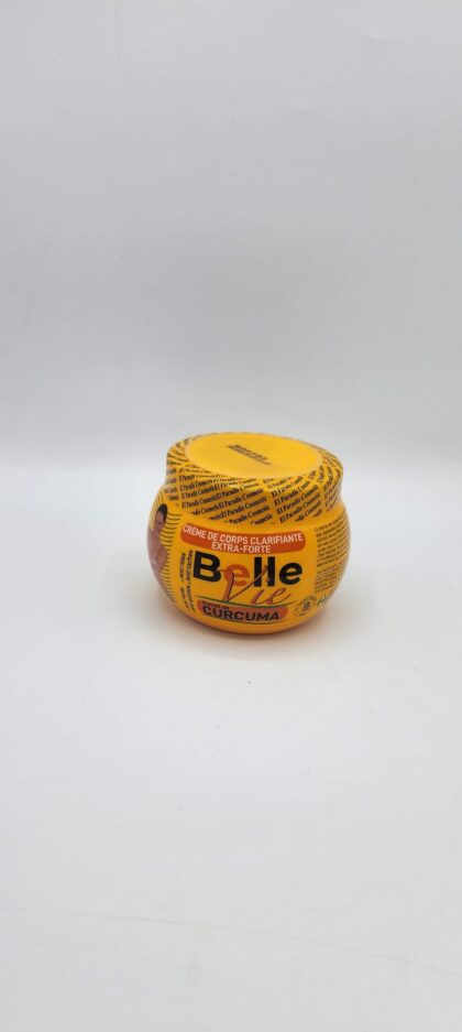 Crème Corporelle Belle Vie au Curcuma – Clarifiant Extra Fort pour Teint Uniforme et Éclat Naturel
