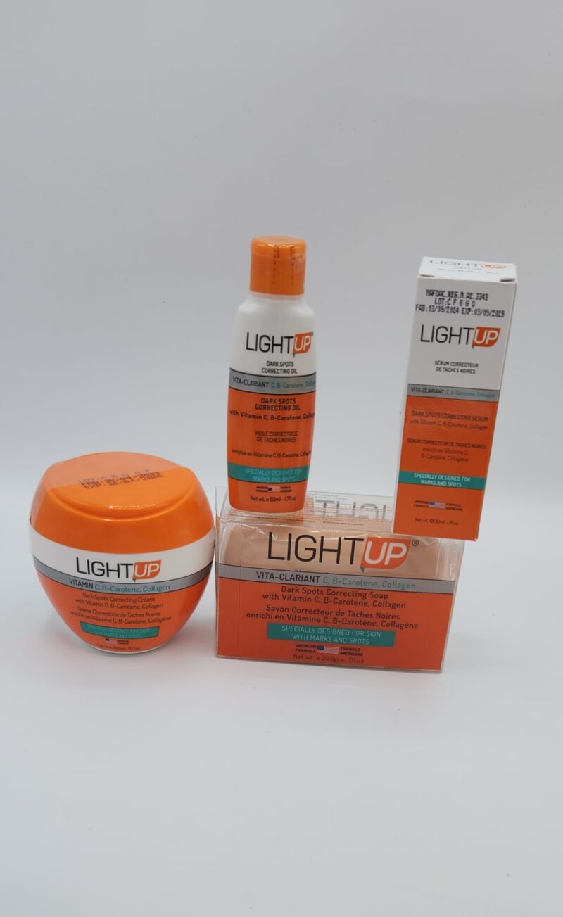 Gamme LIGHT UP – Crème, Savon, Sérum & Huile | Teint Éclatant & Zéro Taches - Image 6
