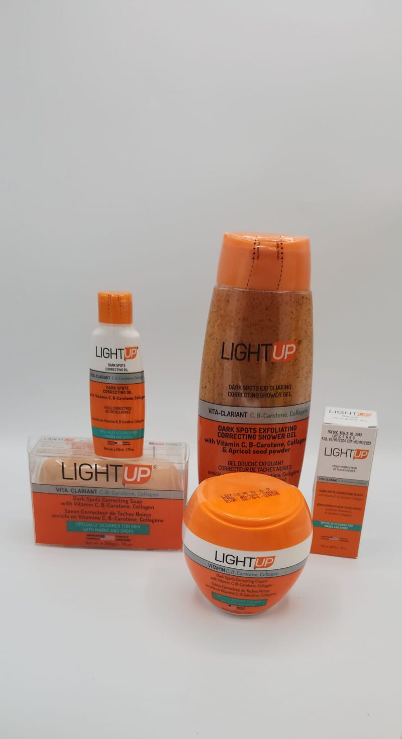 Gamme LIGHT UP – Crème Corps, Gel, Savon, Sérum & Huile | Teint Unifié & Éclat Immédiat - Image 4