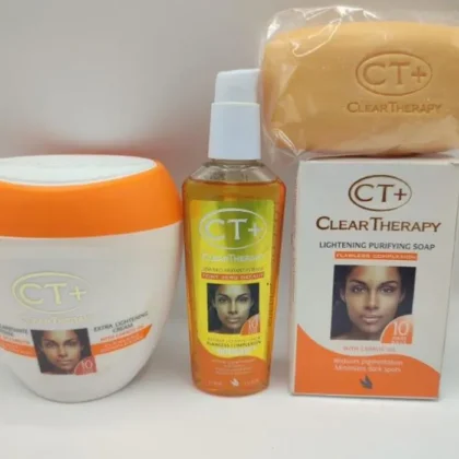 C T PLUS Clear Therapy Plus – Pack 3pcs Éclaircissant & Traitement