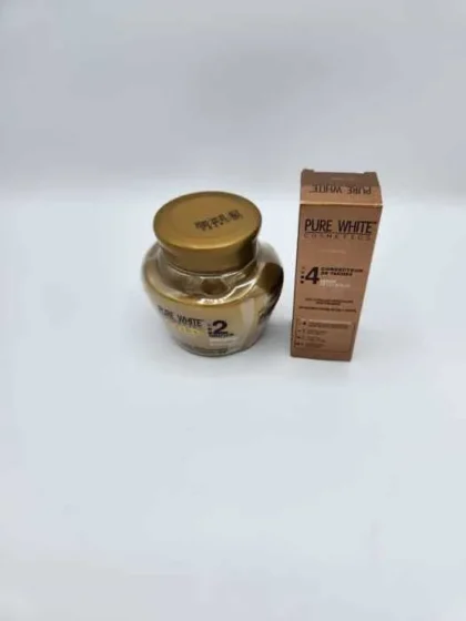 Pure White Gold Crème Précieuse & Sérum – Éclaircissant & Réparateur