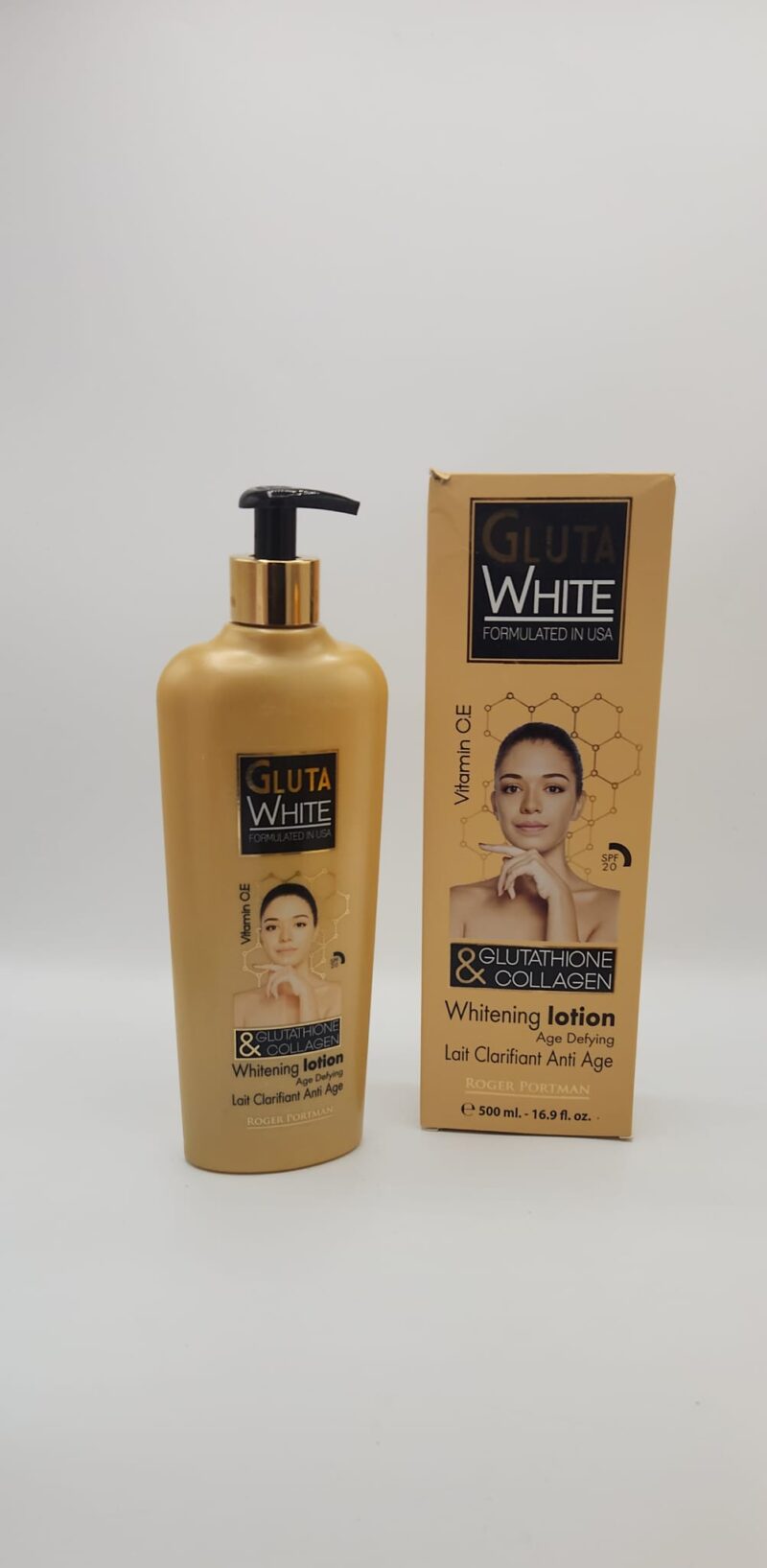 GLUTA WHITE – Lait Blanchisseur Corps au Glutathion & Collagène | Clarifiant Anti-Âge - Image 4