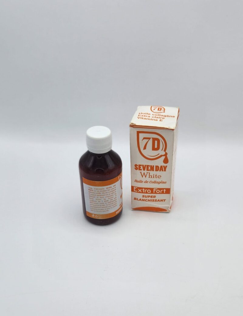 7D SEVENDAY WHITE – Huile Ultra Blanchissante au Collagène | Anti-Imperfections & Éclat Immédia - Image 6