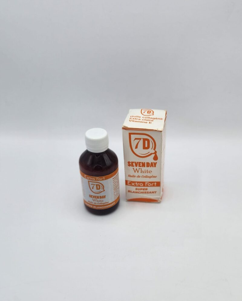 7D SEVENDAY WHITE – Huile Ultra Blanchissante au Collagène | Anti-Imperfections & Éclat Immédia