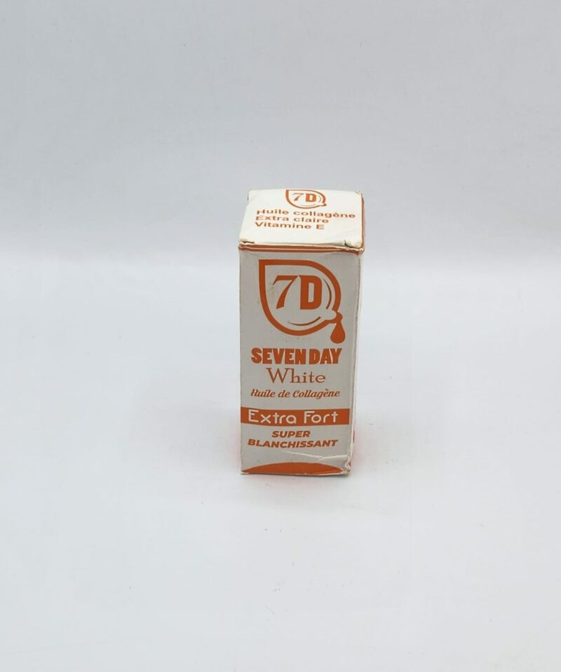 7D SEVENDAY WHITE – Huile Ultra Blanchissante au Collagène | Anti-Imperfections & Éclat Immédia - Image 8