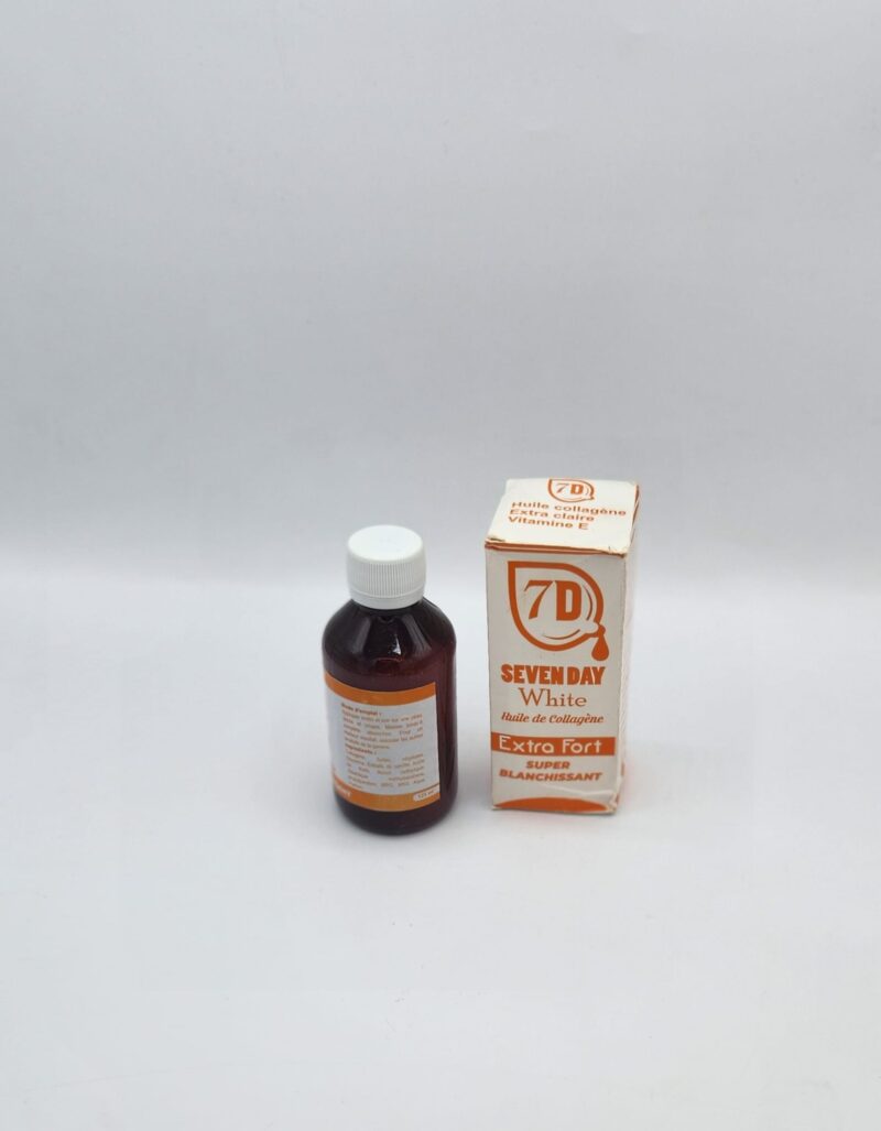 7D SEVENDAY WHITE – Huile Ultra Blanchissante au Collagène | Anti-Imperfections & Éclat Immédia - Image 7
