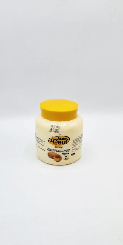 Crème Corporelle Jaune d’Œuf | Clarifiante & Réparatrice Peau Noire