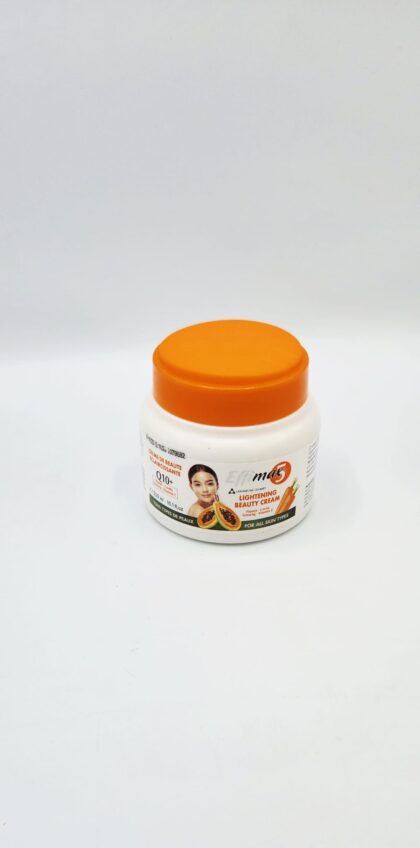 Crème Éclaircissante EFFIMAX 5 | Papaye, Carotte, Ginseng & Q10