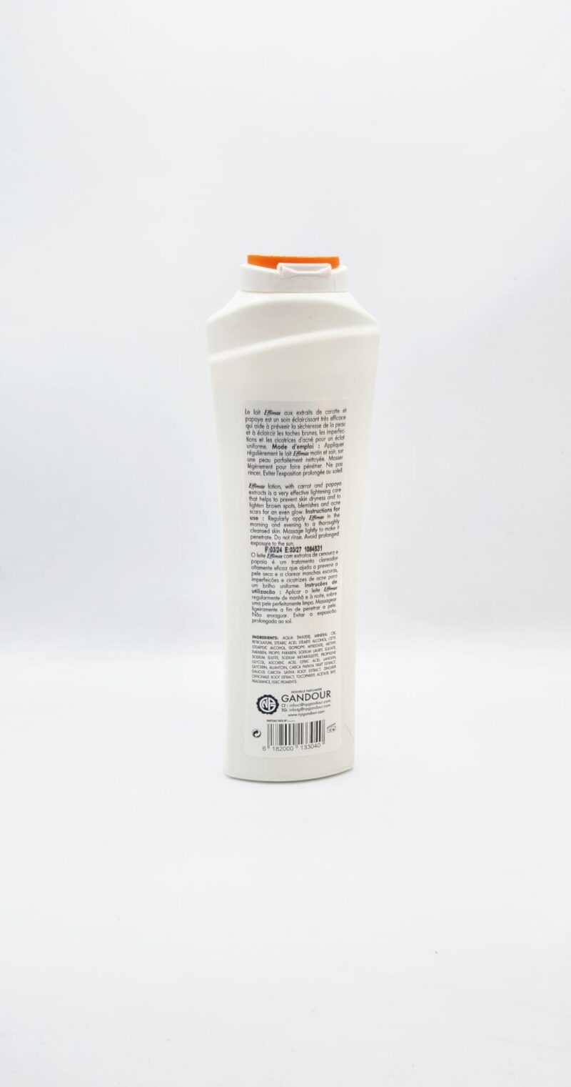 Lotion Clarifiante EFFIMAX 5 | Papaye Carotte Vitamine C Q10 - Image 4