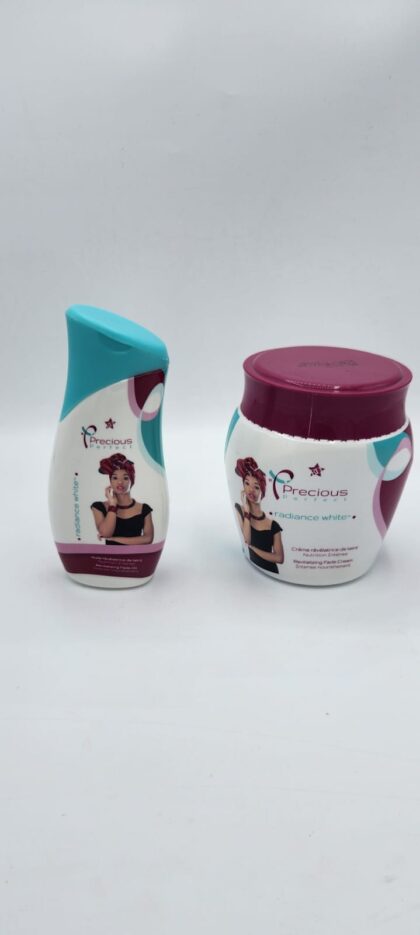 Precious Perfect Huile & Crème Corporelle | Clarifiant Teint Éclatant | Peau Radieuse