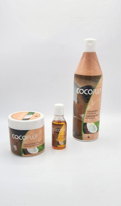 Crème Lait et Huile Cocopulp Clarifiante Anti-Taches | Soin Teint Éclat | FPS CCHARLOTTE FASHION
