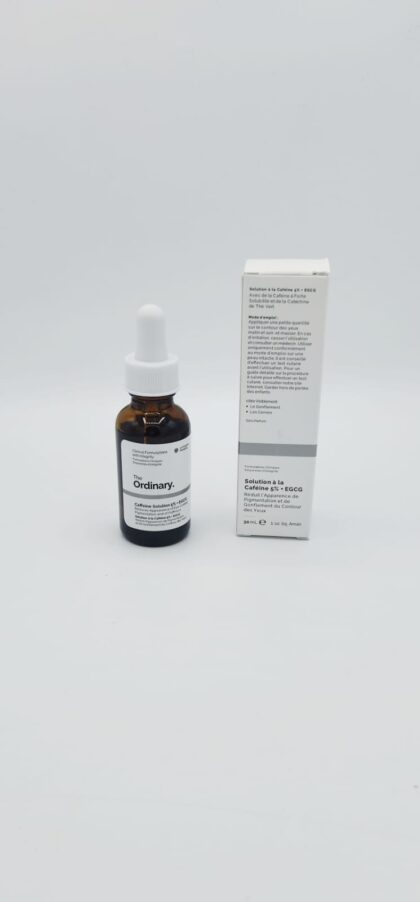 Caffeine Solution 5% + EGCG The Ordinary | Anti-Cernes & Fatigue | Yeux Lumineux