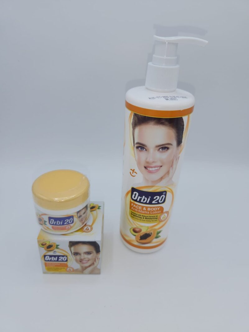 DUO ORBI 20 CREME DE VISAGE + LAIT CORPOREL