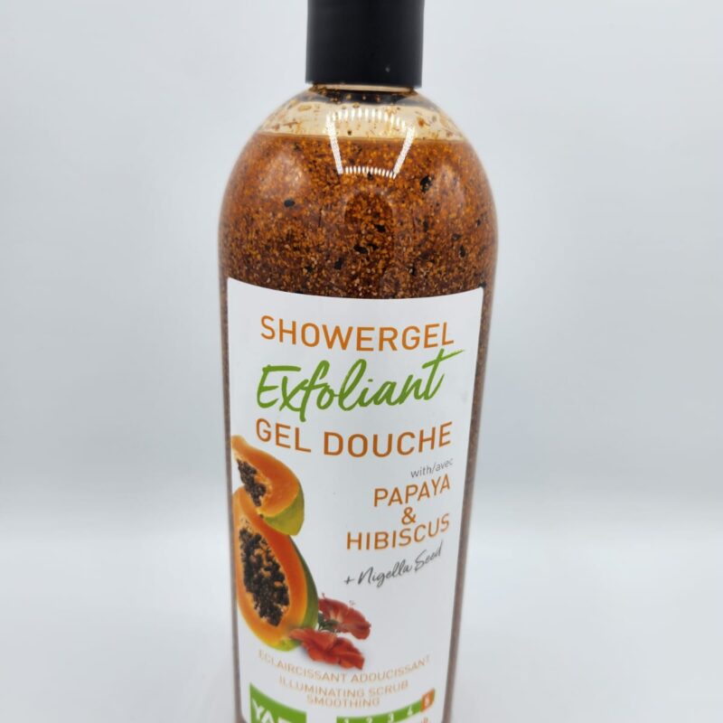 Gel Exfoliant De Douche PAPAYA et HIBISCUS. 1000ml 1X