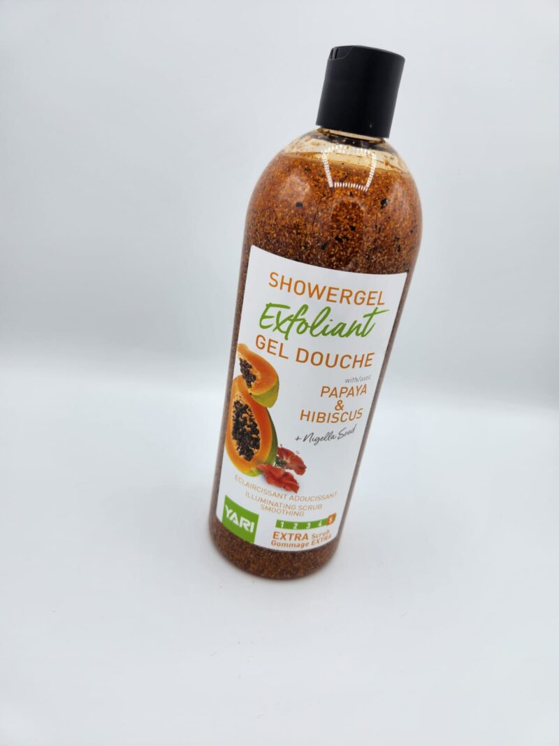 Gel Exfoliant De Douche PAPAYA et HIBISCUS. 1000ml 1X - Image 2