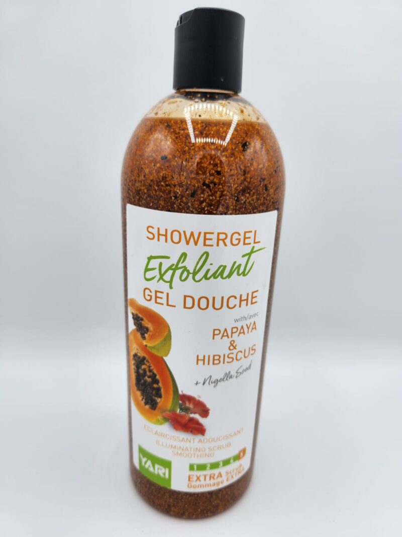 Gel Exfoliant De Douche PAPAYA et HIBISCUS. 1000ml 1X - Image 3